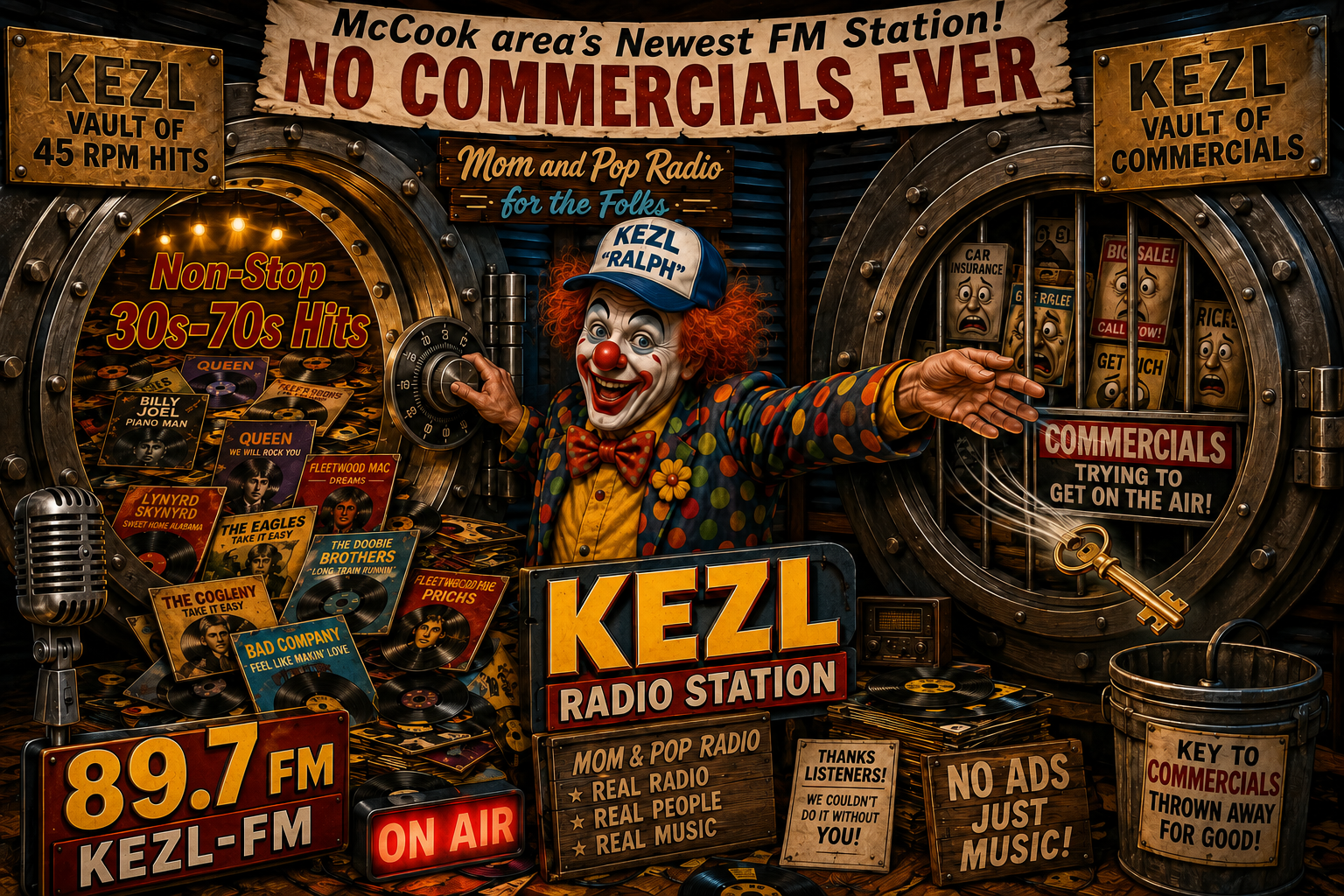 KEZL Delivers Christmas in July